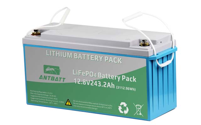 LiFePO4 Battery Pack 12,8V 243.2Ah