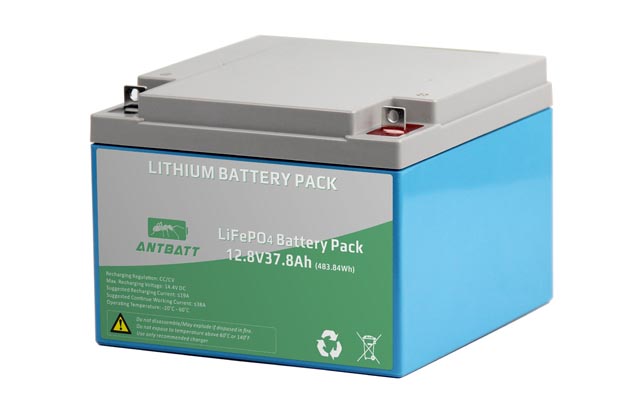 LiFePO4 Battery Pack 12,8V 37,8Ah