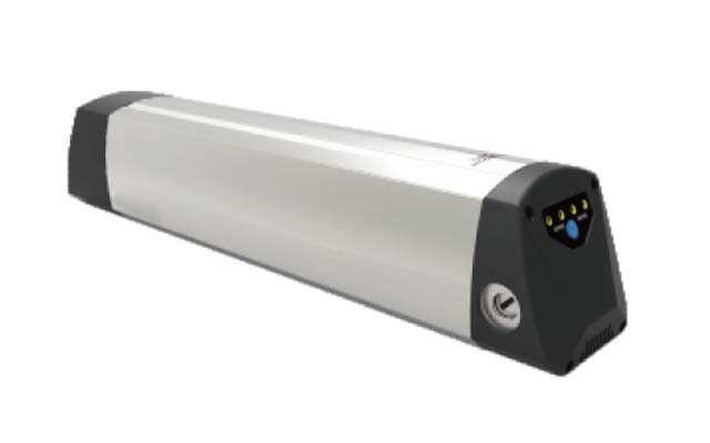li-ion e-bike battery36V8.8Ah 10.6Ah dt06 side view